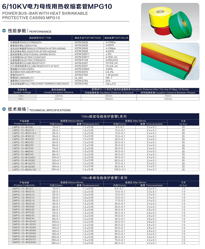 連續母排